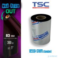Риббон TSC 8550-SWR Standard Wax/Resign 83 мм x 300 м