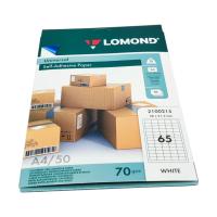 Офисные этикетки LOMOND 38x21,2 мм (65 шт/л, 50 листов)