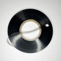 MP_2_ST302B Лента силиконовая полупрозрачная 0,2 мм черная 10мм x 100м