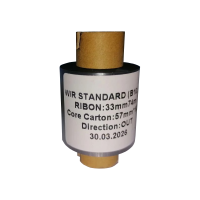 Риббон B10.12 Wax/Resin Standard 33мм х 74м, OUT, 0.5" (57мм)