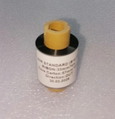 B10.12 WaxResin Standard 33мм х 74м 2