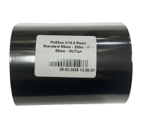 Риббон C10.9 Resin Standard 80мм х 300м - 1" - 80мм - OUT
