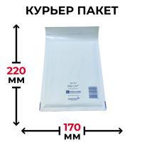 Крафт пакет с воздушной подушкой C/0 белый (150х210мм)