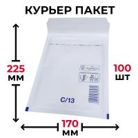 MP_5_Крафт пакет с воздушной подушкой (170х225+50), белый, С/13  кор. 100 шт MP_5_Крафт пакет с воздушной подушкой (170х225+50), белый, С/13  кор. 100 шт