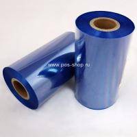 Риббон DNP TR3022 100мм x 450м, IN, Wax, 1", Синий