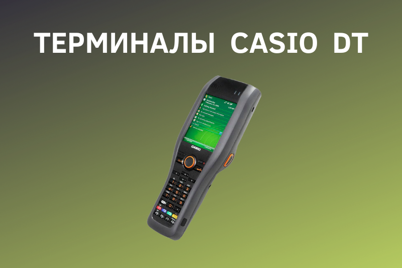 Терминалы Casio DT