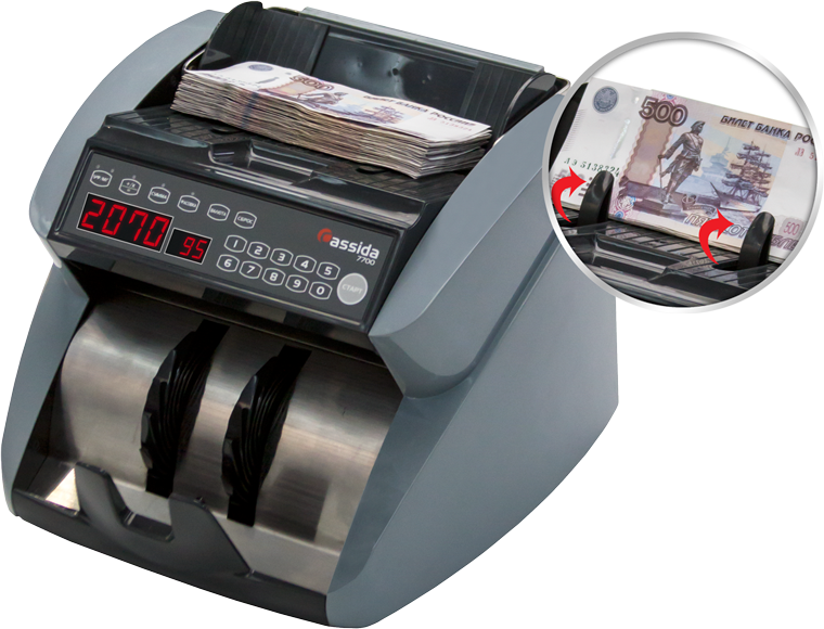 Счетчик банкнот Cassida 7700 UV Счетчик банкнот Cassida 7700 UV