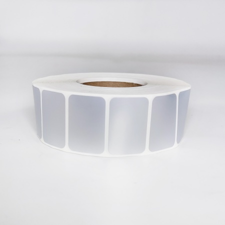 MP_4_Термотрансферные этикетки 30х20 мм ПЭТ (PET Matt CHROME), 2000 этикеток в ролике, втулка 40 мм MP_4_Термотрансферные этикетки 30х20 мм ПЭТ (PET Matt CHROME), 2000 этикеток в ролике, втулка 40 мм