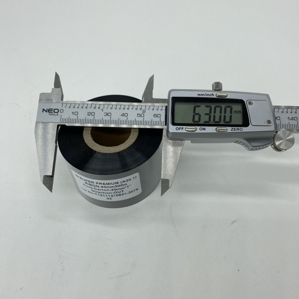 MP_5_Риббон A30.1 Wax Super Premium  40мм х 300м, OUT, 1