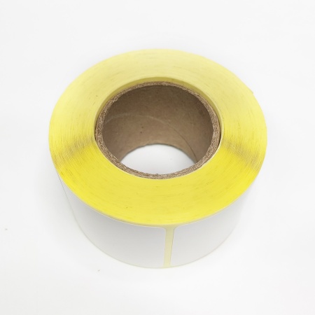 MP_4_Термоэтикетки 40х40 мм квадрат ТОП. 500 этикеток в ролике, втулка 40 мм