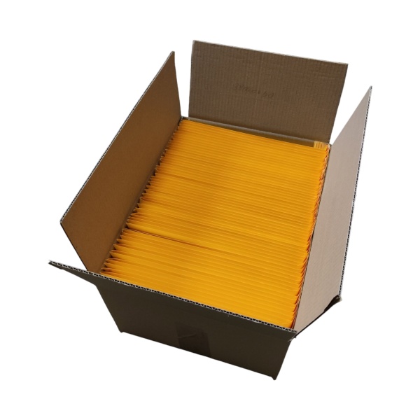 MP_2_Крафт пакет с воздушной подушкой 200x300+40 мм, желтый, 60 шт в упаковке