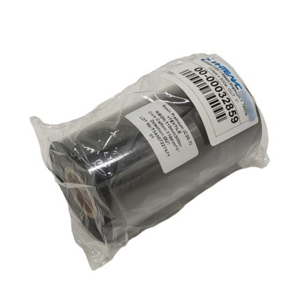 MP_4_Черная термотрансферная лента (риббон) C20.1 Resin Premium + Textile 110мм х 300м, OUT, 1''