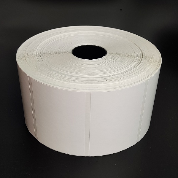 MP_2_Термотрансферные этикетки 90х65 мм ПГ (полуглянцевая бумага). 2500 этикеток в ролике, втулка 40 мм