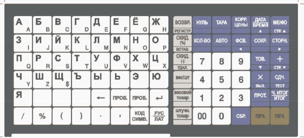 Весы с печатью этикеток CAS CL5000J-IB без стойки Весы с печатью этикеток CAS CL5000J-IB без стойки