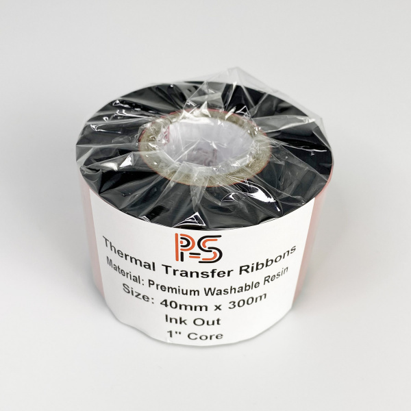 MP_2_Черный риббон PS Resin Premium Washable 40мм х 300м (термотрансферная лента), OUT, 1''