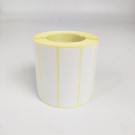 MP_2_Термотрансферные этикетки 70х20 мм ПГ (полуглянцевые), съемный клей. 1000 этикеток в рулоне, втулка 40мм