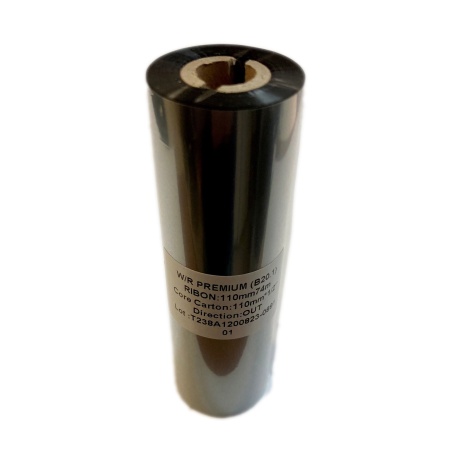 Риббоны B20.1 Wax/Resin Premium 110мм х 74м, 0.5'', OUT Риббоны B20.1 Wax/Resin Premium 110мм х 74м, 0.5'', OUT