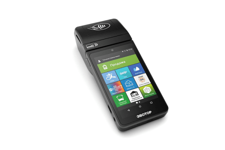Смарт-терминал с интегрированным приемом карт Эвотор 5i