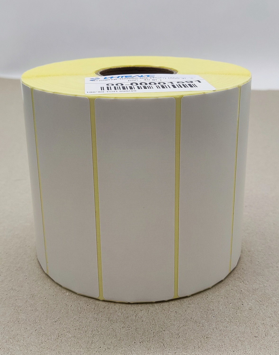 MP_4_Самоклеящиеся этикетки 100х50 мм ТОП. 500 этикеток в ролике, втулка 40 мм)