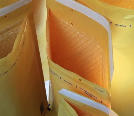 Крафт пакет с воздушной подушкой D/14 коричневый 200х275мм