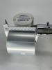 MP_4_Этикетки синтетические 76х25 мм PET Matt CHROME. 1000 этикеток в ролике. Втулка 40