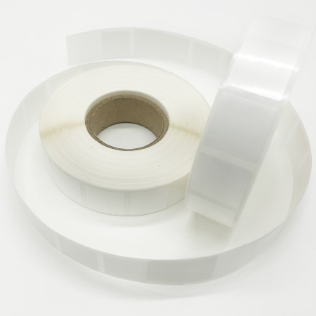 MP_5_Этикетка 20 мм х 20 мм полипропилен (1 ряда, 2000 шт, вт 40)