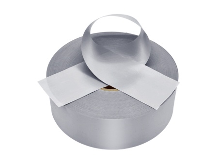 Серая сатиновая лента стандарт PS901С