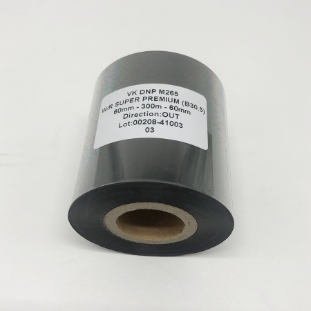 MP_2_Риббон B30.5 Wax/Resin Super Premium 60мм - 300м - 1'' - 60мм - OUT