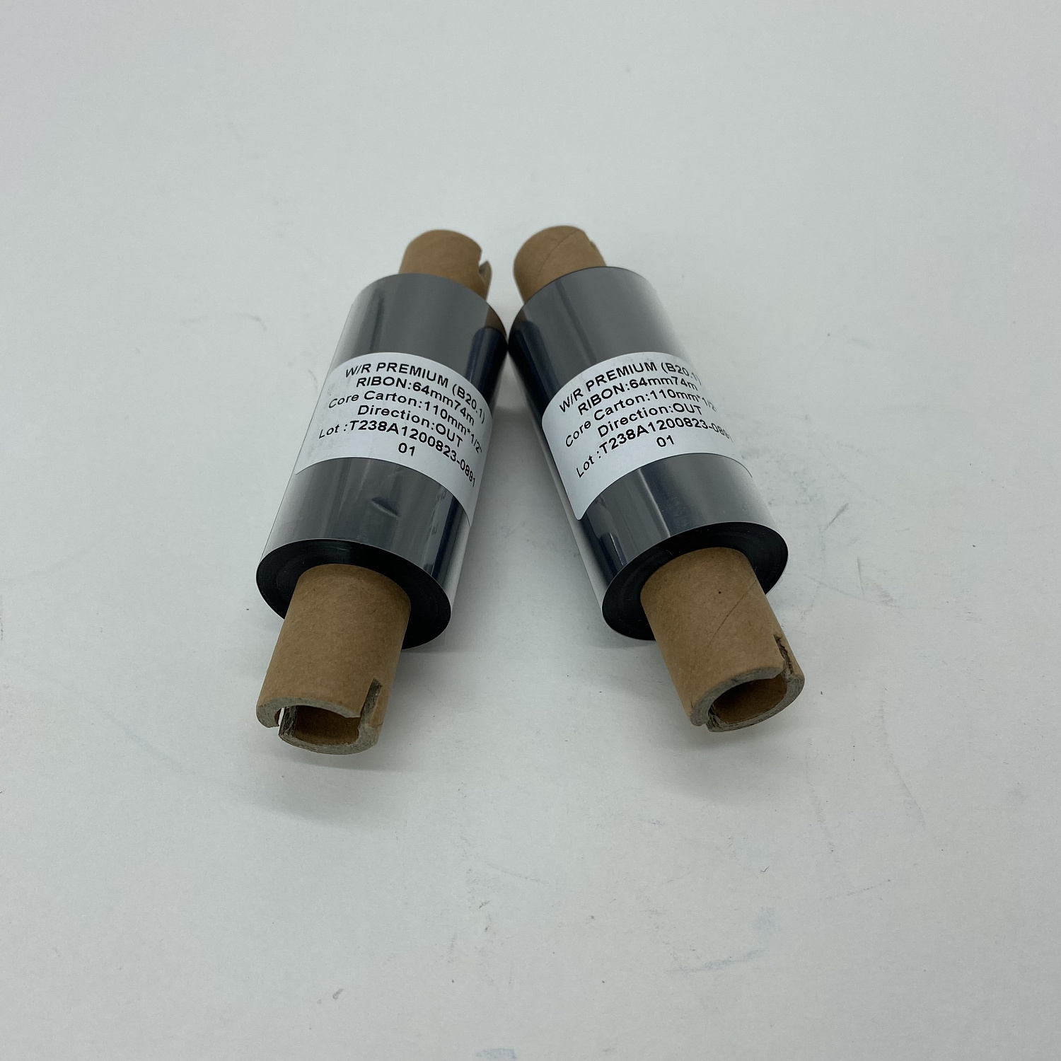MP_3_Риббон B20.1 Wax/Resin PREMIUM 64мм х 74м, OUT, 0,5