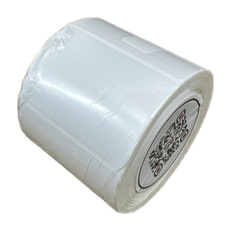 MP_2_Термотрансферные этикетки 58х40 ПП (полипропилен). 500 этикеток в ролике, втулка 40 мм