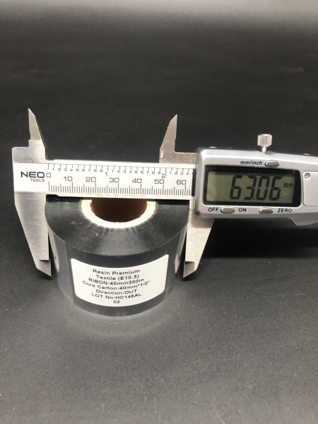 MP_4_Риббон E10.3 Resin Premium Textile 40мм x 300м, OUT, 1