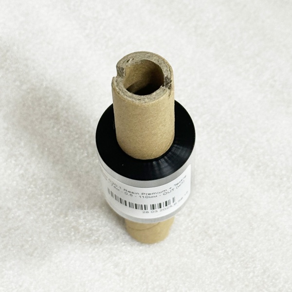 MP_4_Риббон C20.1 Resin Premium + Textile 35мм х 74м, ширина втулки 110 мм, намотка OUT, диаметр втулки 0,5''