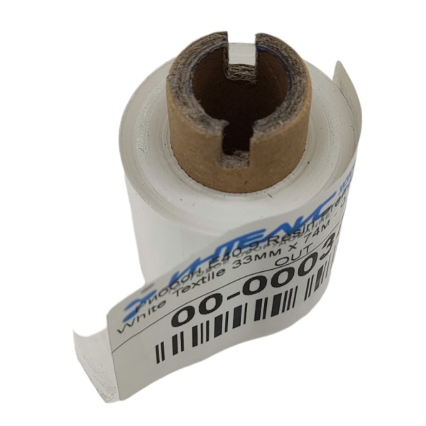 MP_2_Белый риббон E40.9 Resin Premium Color White Textile 33мм х 74м OUT