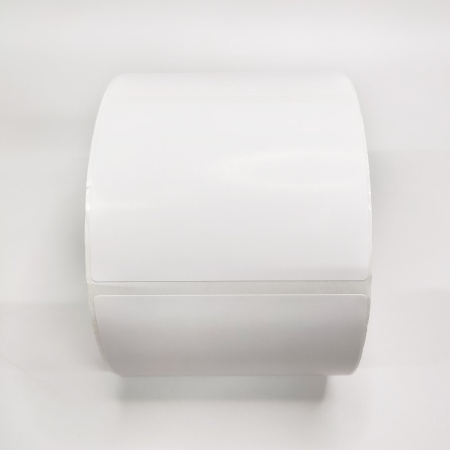 MP_4_Термотрансферные этикетки 90х65 мм ПГ (полуглянцевая бумага). 1250 этикеток в ролике, втулка 40 мм