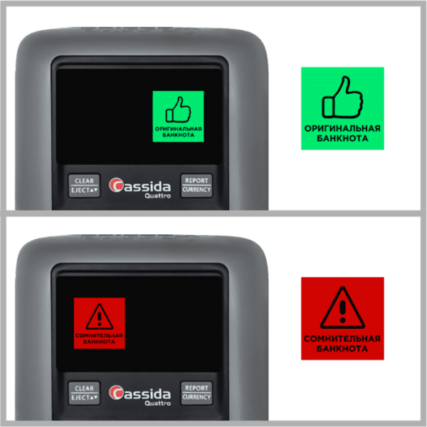 Автоматический детектор валют Cassida Quattro Z Антистокс