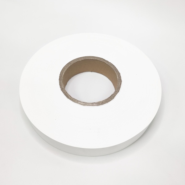 MP_3_Белая нейлоновая лента KNT306, ширина 30 мм, длина 200 м, плотность 63 гр/кв.м, втулка 76 мм