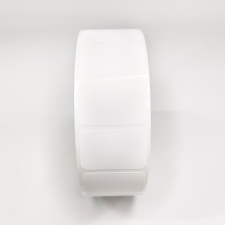 MP_3_Термотрансферные этикетки 30х20 мм ПП матовые (полипропилен). 2000 этикеток в ролике, втулка 40 мм