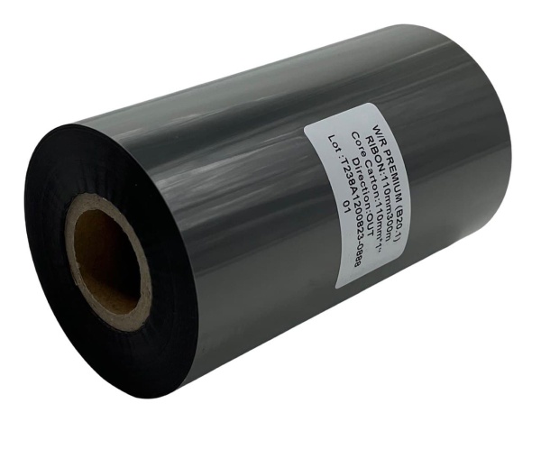 MP_3_Риббон B20.1 Wax/Resin PREMIUM 110мм х 300м, OUT, 1