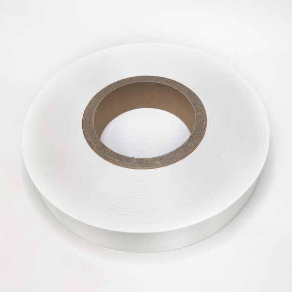 MP_3_Белая сатиновая лента PS828, ширина 30 мм, длина 200 м, плотность 93 гр/кв.м, втулка 76 мм