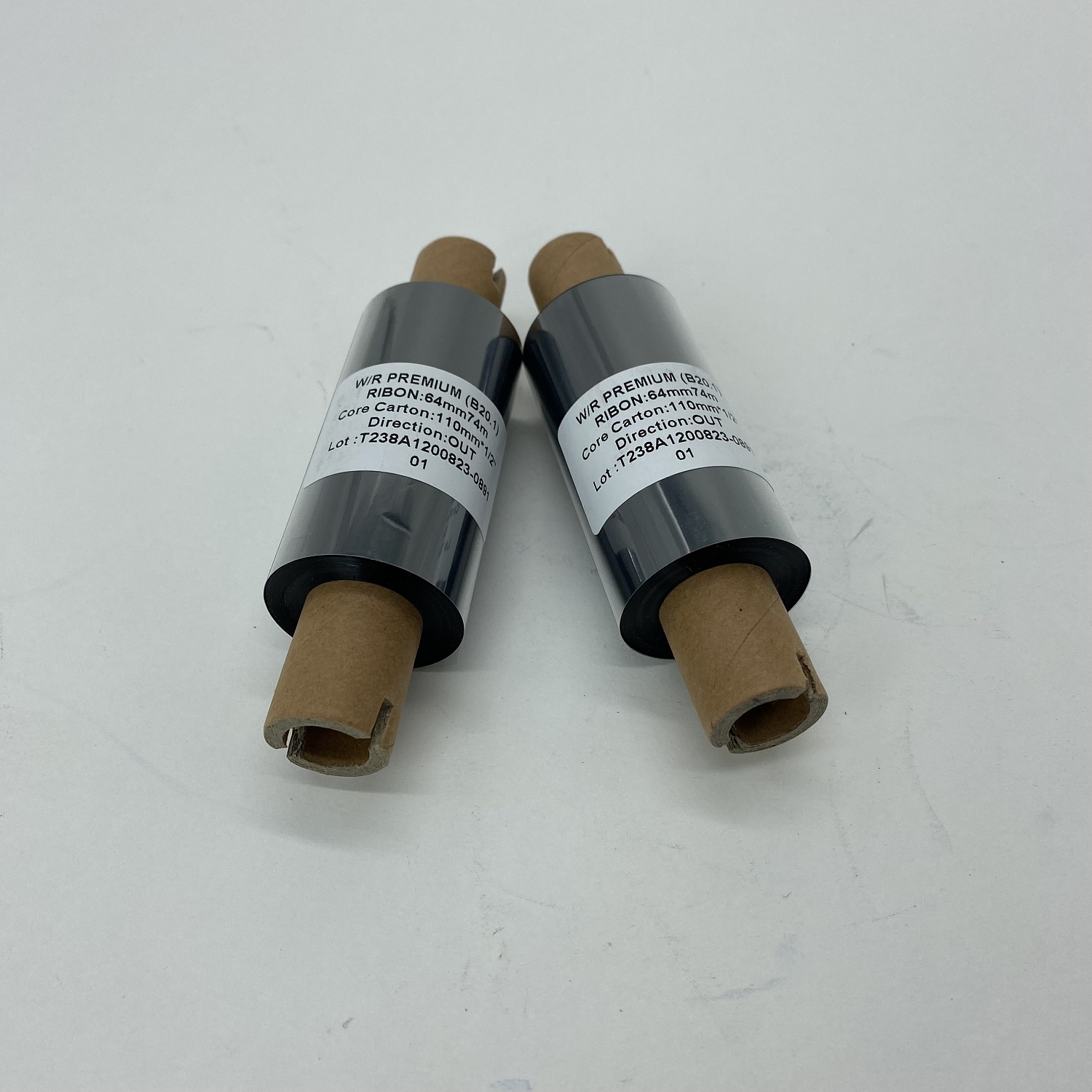 MP_3_Риббон B20.1 Wax/Resin PREMIUM 64мм х 74м, OUT, 0,5