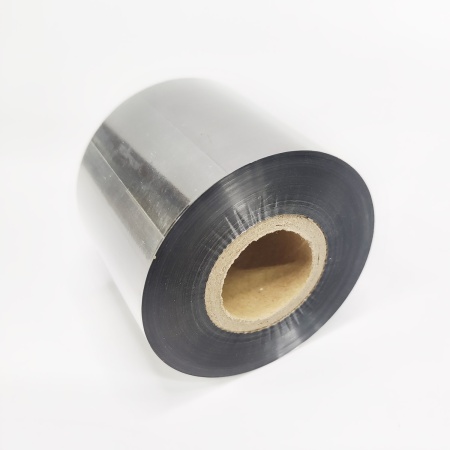 MP_4_Серебряный риббон E40.9 Resin Premium Color Silver Metallic Textile 50мм х 200м, втулка 1'', OUT