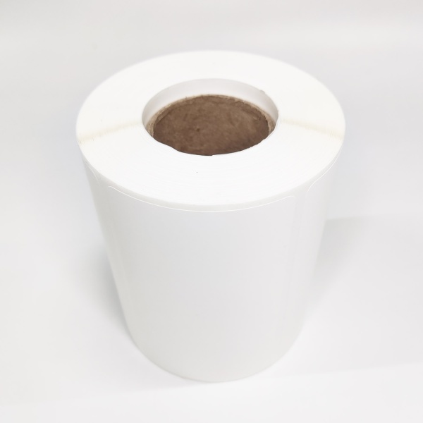 MP_4_Матовые термотрансферные этикетк 100х60 ПП (полипропилен). 500 этикеток в ролике, втулка 40 мм