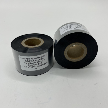 MP_3_Риббон A30.1 Wax Super Premium  40мм х 300м, OUT, 1