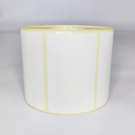 MP_4_Термоэтикетки 80х50 мм ЭКО (самоклеящиеся). 1000 этикеток в ролике, втулка 40 мм