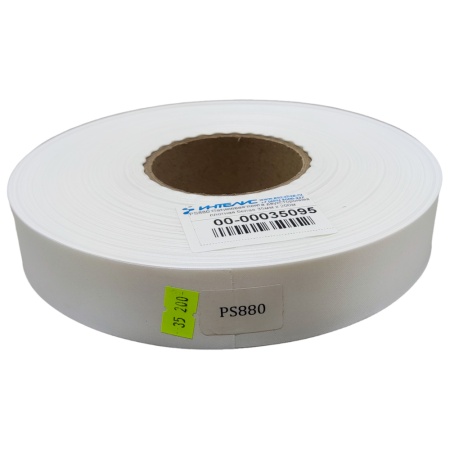 MP_3_Лента сатинового плетения двухсторонняя белая PS880 35мм х 200м