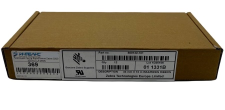 MP_5_Красящая лента Воск/Смола Zebra 3200 33/74 (TLP 2824)