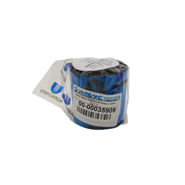 MP_2_Термотрансферная лента UR306 (Flat Head) Resin PREMIUM 60мм х 300м OUT 1''