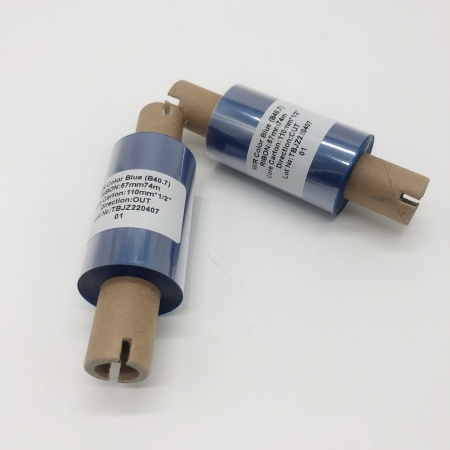 MP_2_Риббон B40.7 Wax/Resin Color Blue 57мм x 74м - 0.5