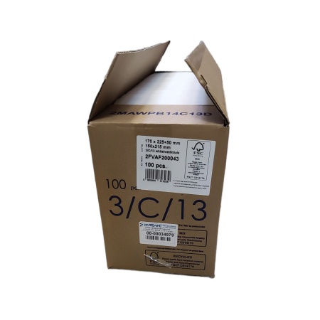 MP_3_Крафт пакет с воздушной подушкой (170х225+50), белый, С/13  кор. 100 шт