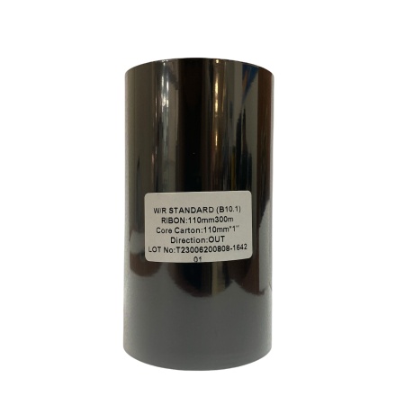 Риббон B10.1 Wax/Resin Standard 110мм х 300м, OUT, 1"